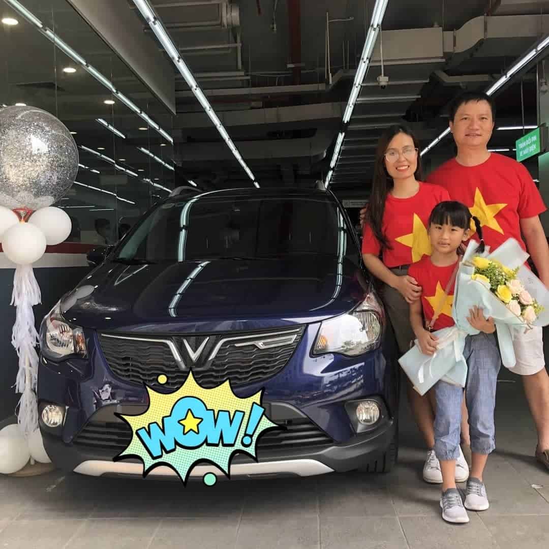 lễ bàn giao xe vinfast fadil cho gia đình khách hàng