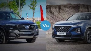 So sánh VinFast Lux SA2.0 và Hyundai SantaFe