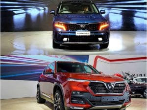 So sánh VinFast Lux SA2.0 và KIA Sorento