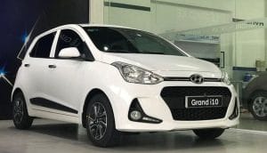 Xe Hyundai Gran i10 màu trắng