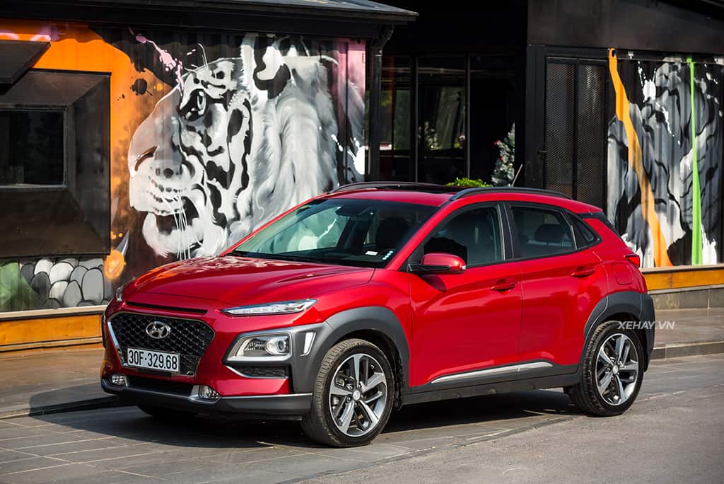Đánh giá xe] Hyundai Kona 1.6T 2019-đầy đam mê!