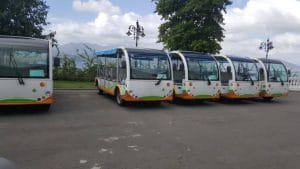 5 xe điện chuyên chở khách đi du lịch