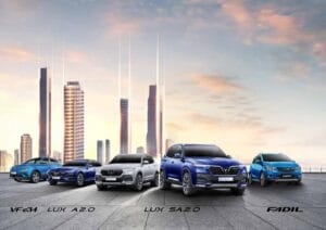 banner các dòng xe vinfast