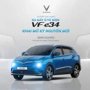 livestream xe điện vinfast vf e34