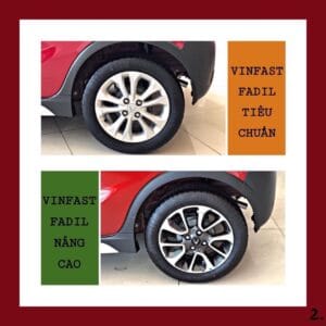 so sánh mâm xe vinfast fadil các phiên bản