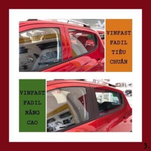 sự khác nhau ở trụ B của các phiên bản VinFast Fadil