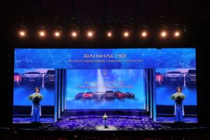 Sân khấu đại nhạc hội vinfast toàn cầu