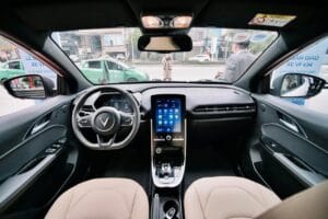 khoang trước của nội thất xe điện vinfast vf e34
