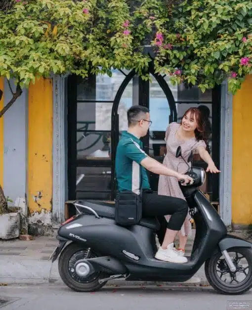 xe vinfast evo200 màu đen