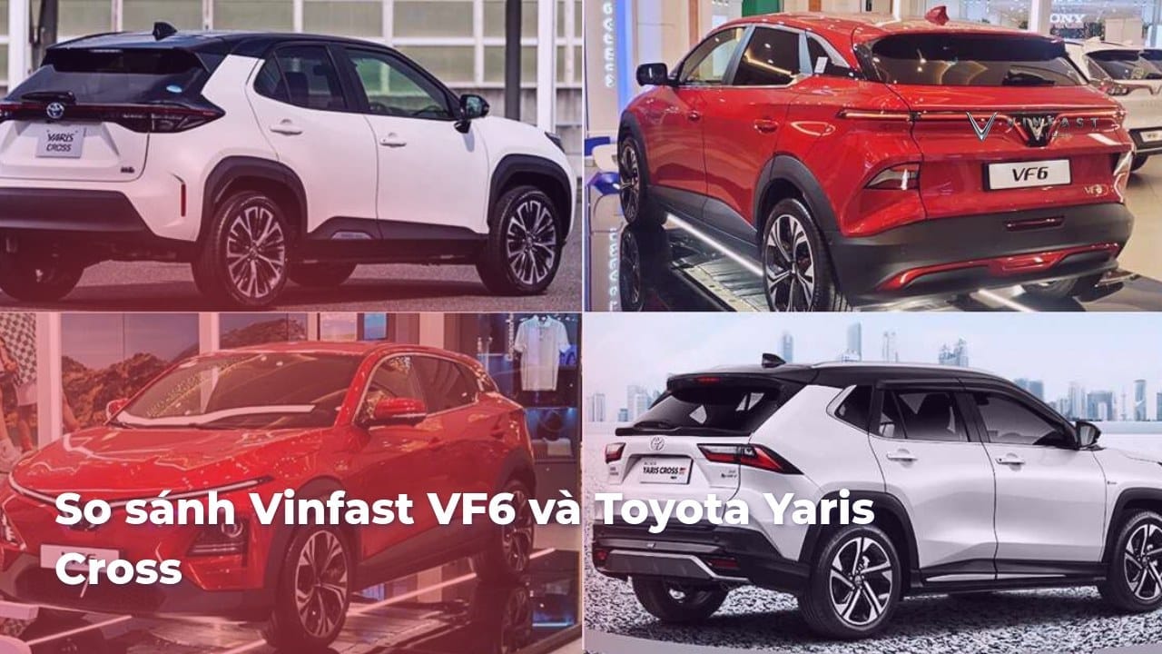 So sánh Toyota Corolla Cross và VinFast VF6 thiết kế nội thất