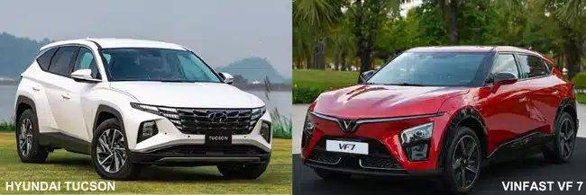 So sánh Vinfast VF7 và Hyundai Tucson - 18 - VinFast Sài Gòn