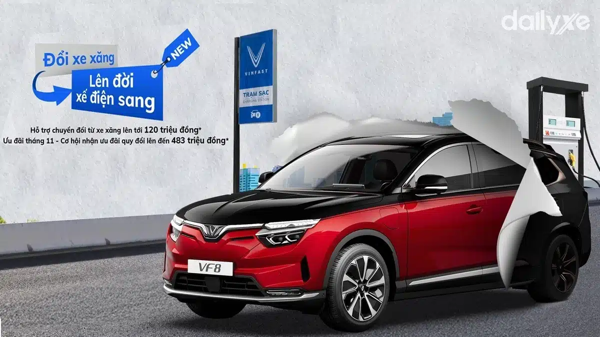 Chương trình thu xe xăng đổi xe điện của VinFast: Triển khai hấp dẫn từ 1/11/2024 - 16 - VinFast Sài Gòn