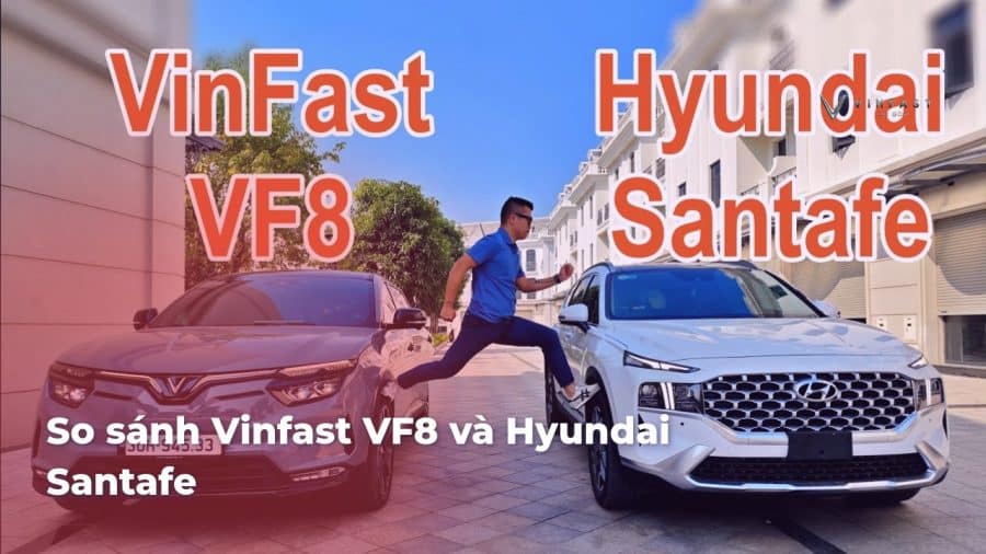 So sánh VinFast VF8 và Hyundai Santafe: Lựa chọn SUV hoàn hảo - VinFast Sài Gòn