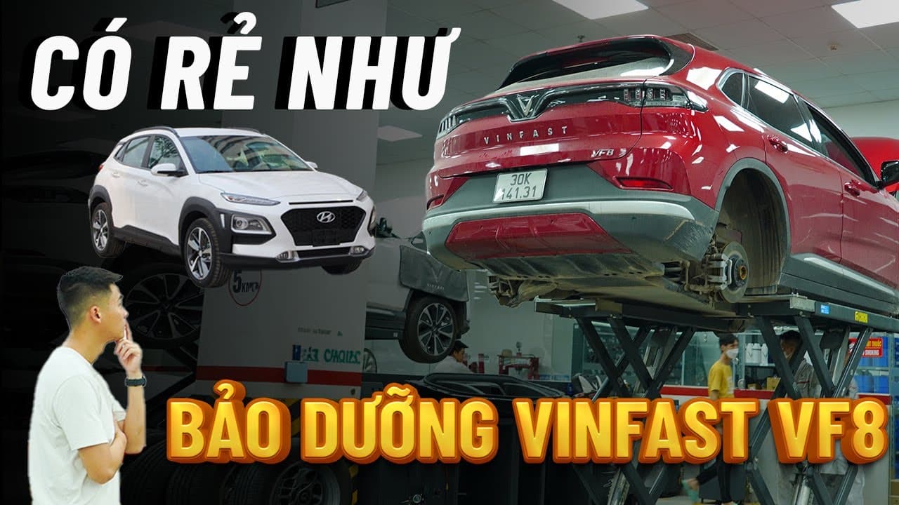 So sánh chi phí bảo trì, bảo dưỡng của VinFast VF8 và BMW X3