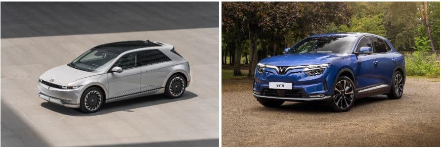 Ai nên chọn VinFast VF8 và Hyundai Ioniq 5? so sánh