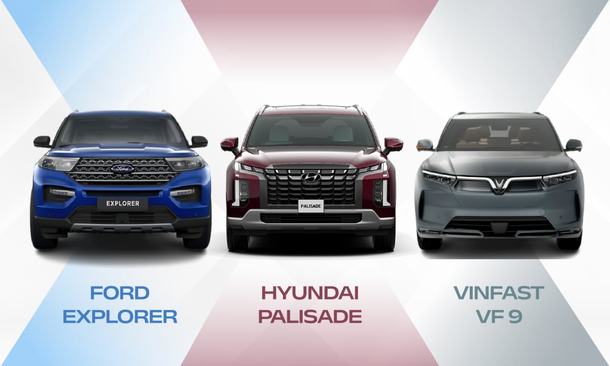 Ưu và nhược điểm của VinFast VF9 Ford Explorer so sánh