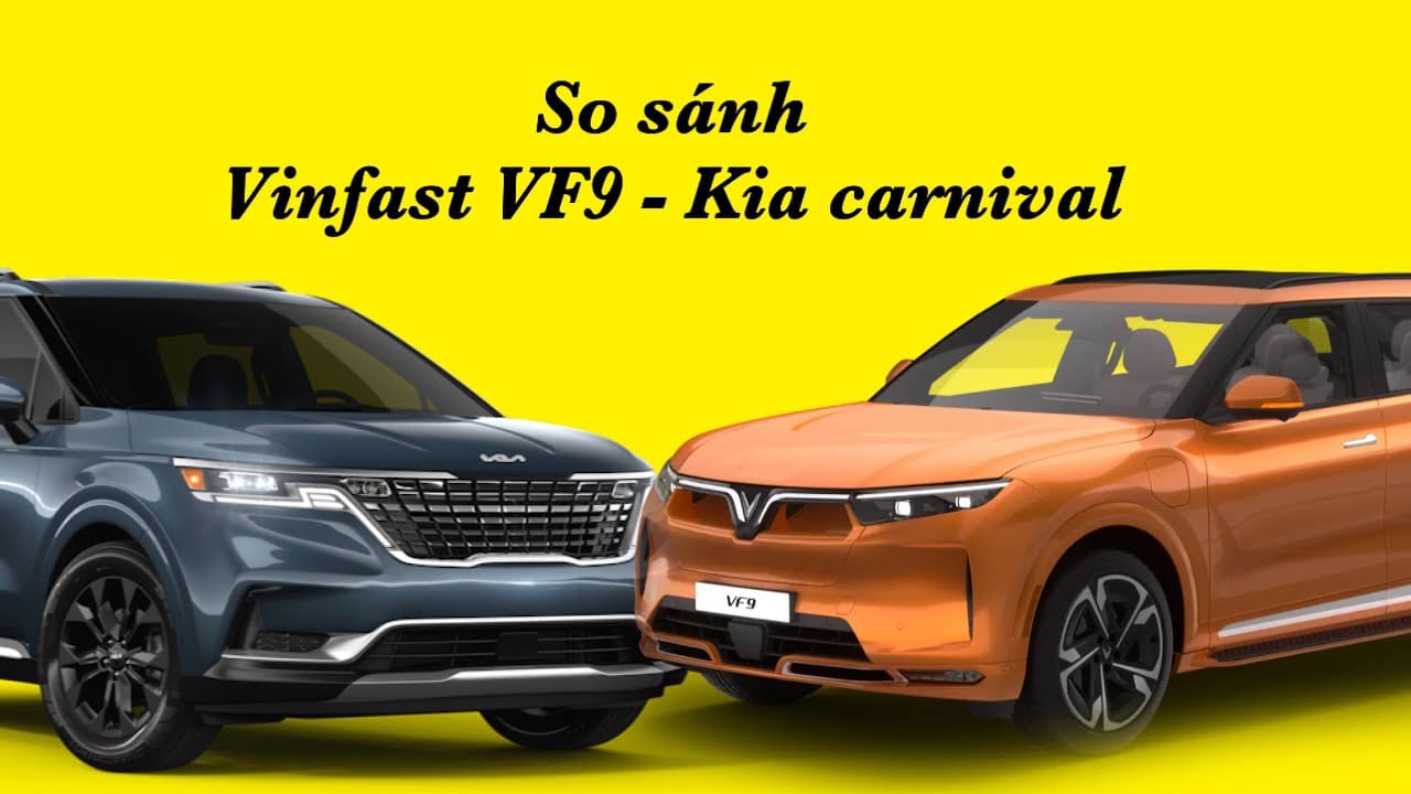 Nội thất và tính năng tiện nghi bên trong của VinFast VF9 và Kia Carnival Signature so sánh