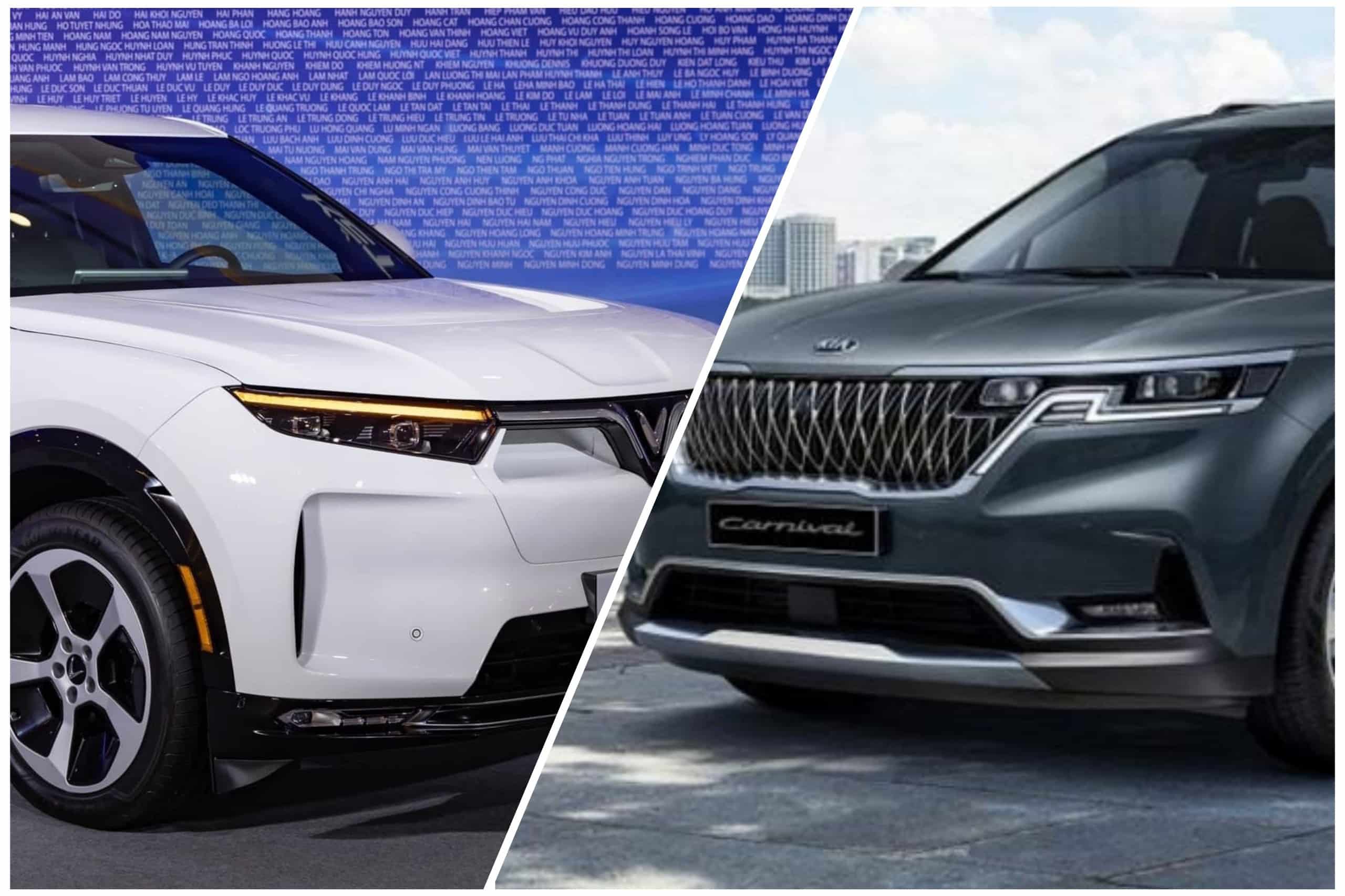 Ai nên chọn VinFast VF9 và Kia Carnival Signature? so sánh