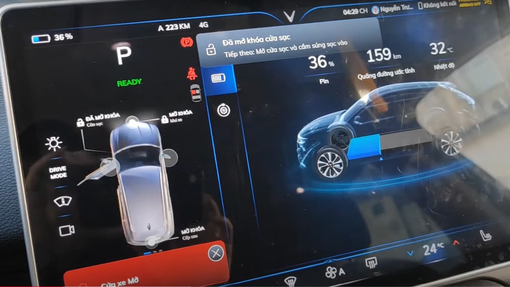 Thời gian sạc chậm của VinFast VF8