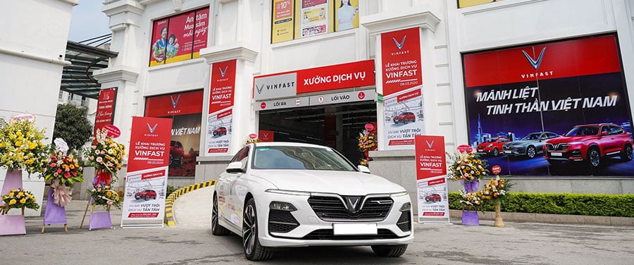 Xưởng dịch vụ tại vinfast đồng tháp - đại lý npp miền nam cao lãnh được uỷ quyền chính thức của tỉnh