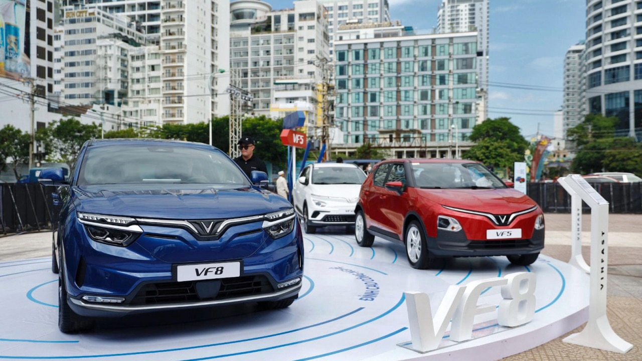Các dòng xe ô tô điện VinFast tại Hậu Giang