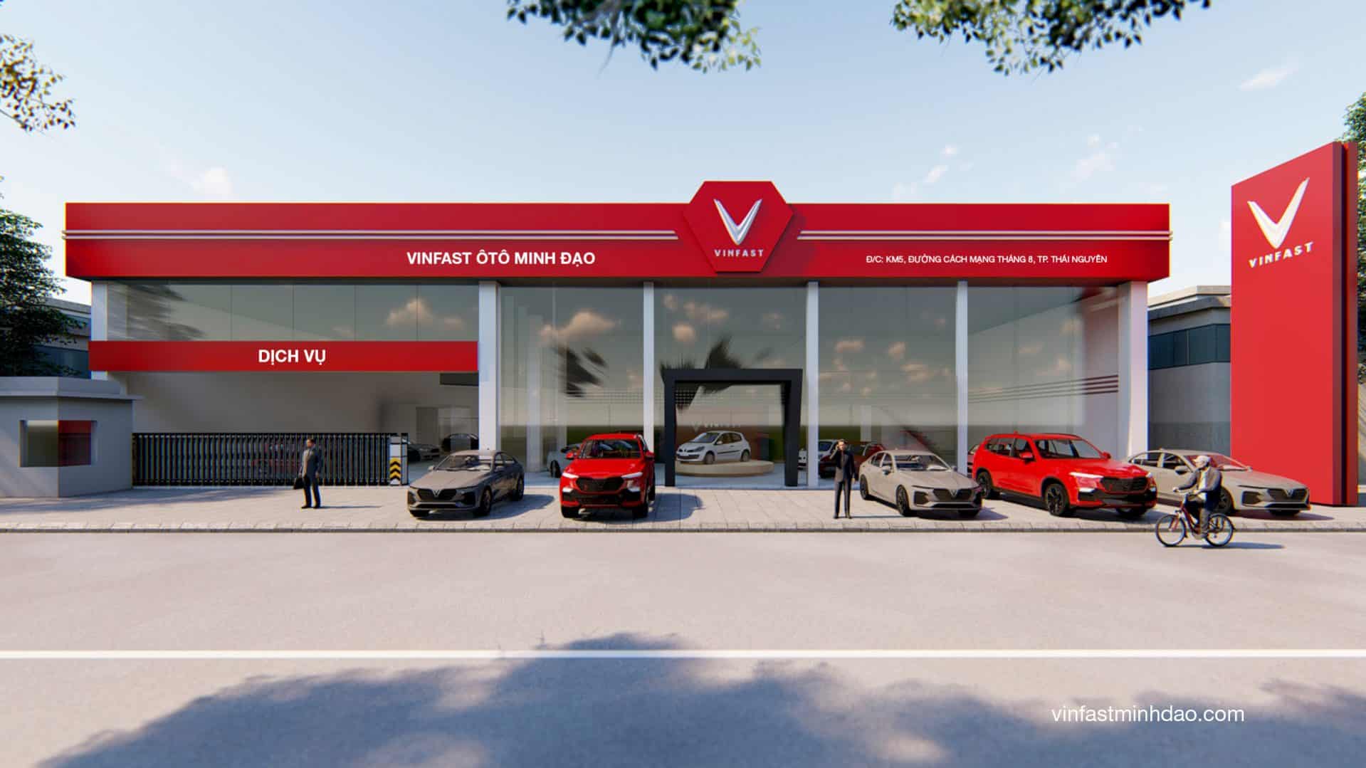 Xưởng dịch vụ tại VinFast Hậu Giang