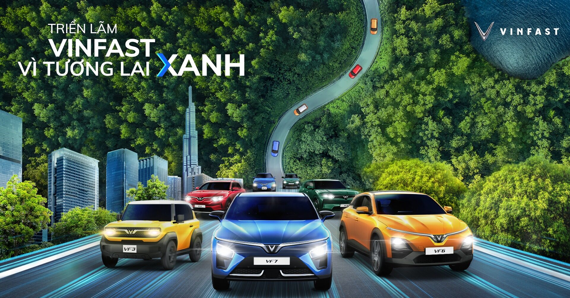 Các dòng xe ô tô điện VinFast tại Landmark81 Bình Thạnh - showroom và xưởng dịch vụ được uỷ quyền chính hãng thành phố Hồ Chí Minh