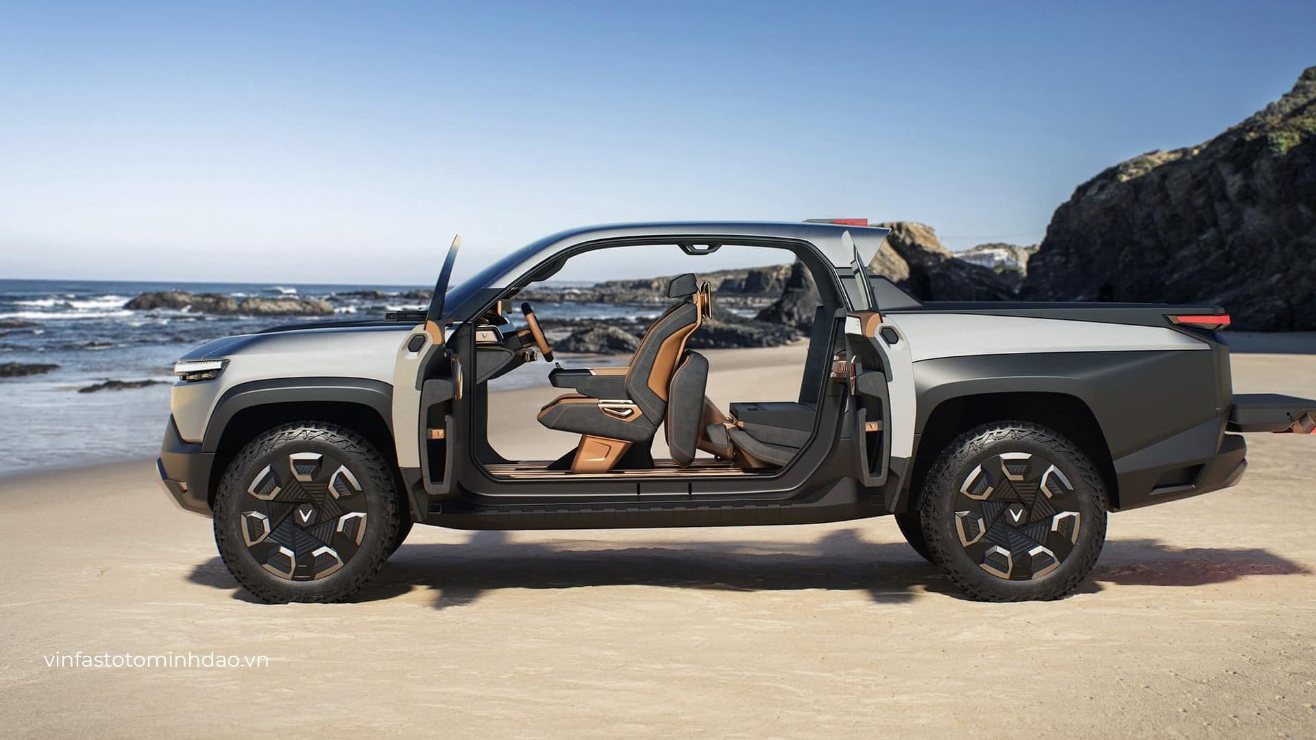 VinFast VF Wild - Bán tải điện Long Khánh showroom và xưởng dịch vụ được uỷ quyền chính hãng của Việt Nam