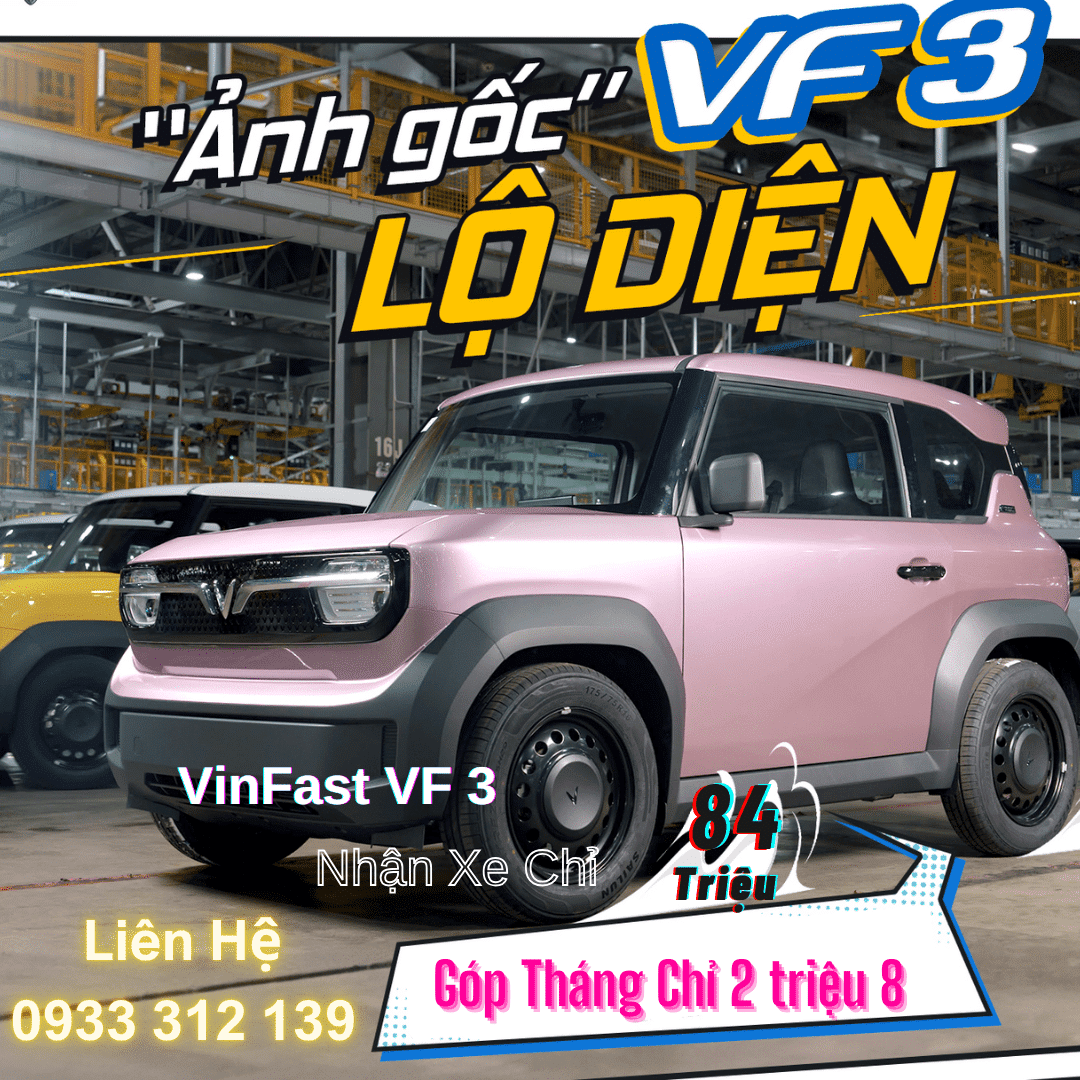 VinFast VF3 Phú Yên - Đại lý chính hãng tại tỉnh