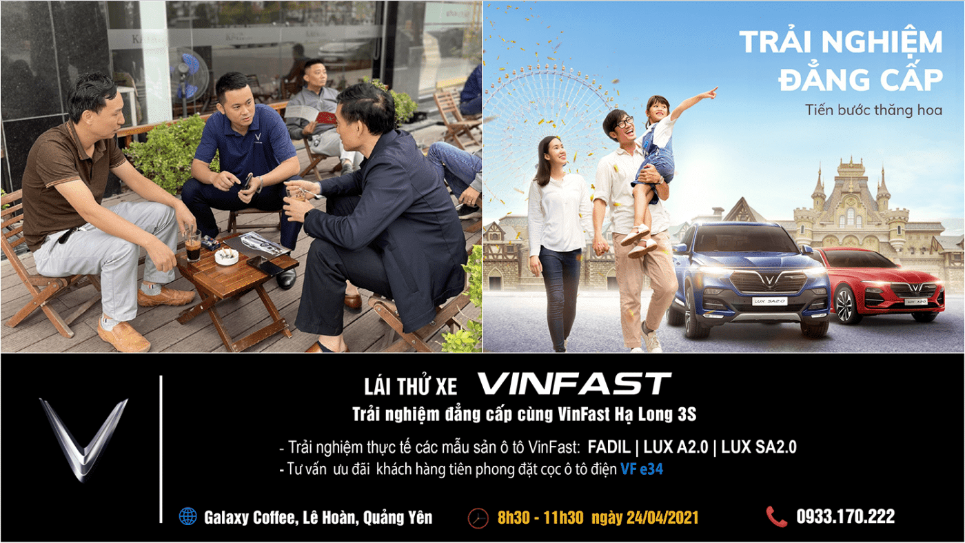 Trải nghiệm lái thử xe tại VinFast Quảng Nam - Đại lý Năng Lượng Xanh