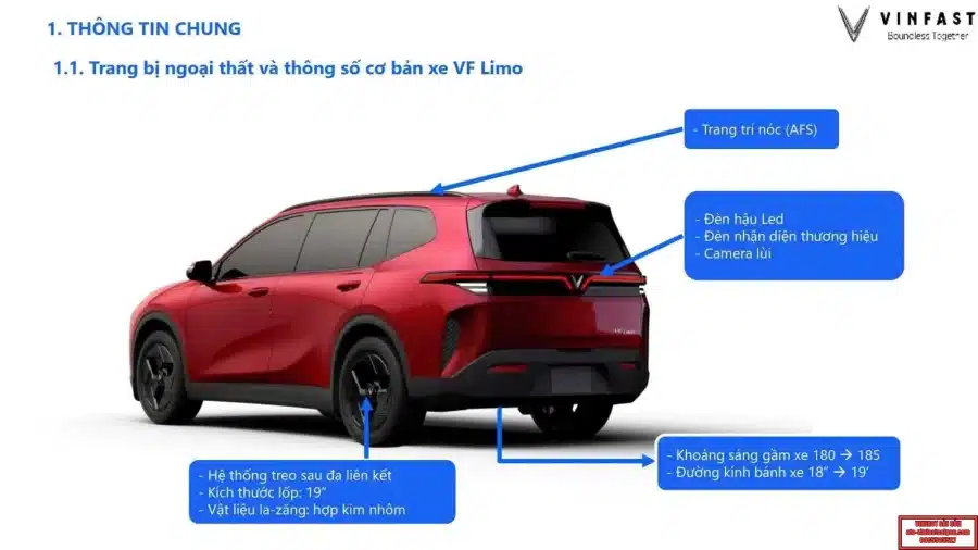 Giá Xe VinFast Limo 2026 - MPV Điện 7 Chỗ: Cập Nhật Bảng Giá Xe, Chương Trình Khuyến Mãi, Thông Số Kỹ Thuật & Các Thông Tin Chính Hãng Mới Nhất - 136 - VinFast Sài Gòn thong-so-ki-thuat-xe-vinfast-limo-gia-dinh